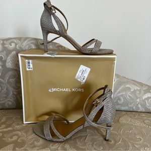 Michael Kors Strappy Heels, Size 7.5
